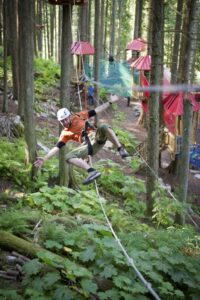High Ropes Aerial Trekking Course - SkyTrek Adventure Park Revelstoke BC